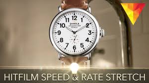 Hitfilm 4 Express Slow Motion Rate Stretch Tool And Speed Effect Youtube