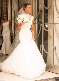 Tom Cleverley Marries Towie Star Georgina Dorsett Wedding Dresses Lace Weddings Elegant Wedding Dress
