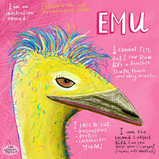 Illustration Of Emu Animal Illustration Art Illustration Art Book Illustration