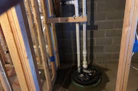 It's usually cheaper in an unfinished basement since you won't need any demo work and can. Rough Plumbing Installation For Full Bathroom Totally Plumbing