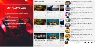 Free & nonstop music listening! Get A1 Playtube Youtube Music Player Downloader Apk App For Android Aapks