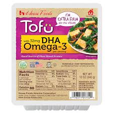 Tofu has a mild flavor, meaning it's perfect for soaking up marinades and sauces. Dha Omega 3 Tofu Extra Firm House Foods