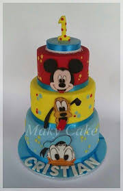 Topolino Paperino Pluto Torta Mickey Mouse Cake Torte Decorazioni Torte Compleanno Torta Topolino