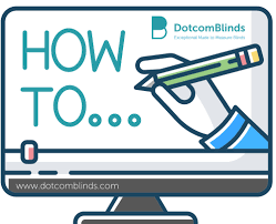 Instead just two or three sizes are stocked and the store would shorten them to your exact window width. The Dotcomblinds Guide To Shortening Blinds At Home