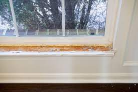 Primed mdf window stool moulding (6) model# 10011087a. How To Repair The Interior Window Sill And Trim Craving Some Creativity