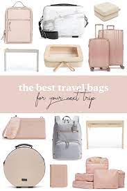 The Best Travel Bags For Your Next Trip Teresa Caruso Pretty Luggage Best Travel Bags Travel Bags