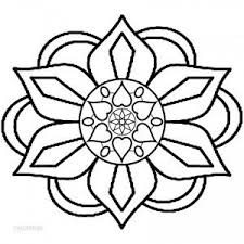 Printable Rangoli Coloring Pages For Kids Cool2bkids Coloring Pages For Kids Rangoli Patterns Pattern Coloring Pages