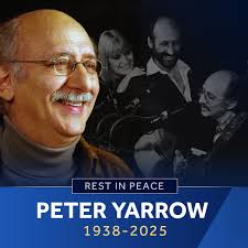 Peter Yarrow, one-third of folk-music trio Peter, Paul and Mary, dies at 86.