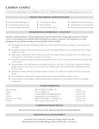 So, what the heck can you include in your resume if you have none? Entry Level Hr Resume Templates At Allbusinesstemplates Com