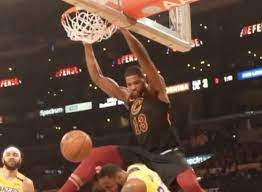 If you missed it at the time, james had a breakaway against the houston rockets and. Video Tristan Thompson Dunks On Lebron James Proceeds To Stare Him Down Cavaliers Nation