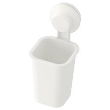 Tisken Porte Brosses A Dents A Ventouse Blanc Ikea Tandborster Ikea Brusebad