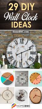 Peel and stick sheets are easy to use and inexpensive. 29 Best Diy Wall Clock Ideas And Designs For 2021