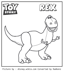 Maybe you would like to learn more about one of these? Rex From Toy Story Coloring Pages Toywalls
