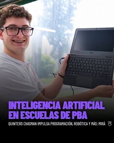 🤖 INTELIGENCIA ARTIFICIAL EN LAS AULAS BONAERENSES 📚 La diputada  provincial Julieta Quintero Chasman (PRO) presentó un proyecto para  modificar la Ley de Educación 13.688 y crear una nueva modalidad: