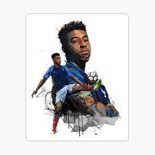 Use them as wallpapers for your mobile or desktop screens. Presnel Kimpembe Stickers Redbubble