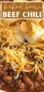 Baked Bean Beef Chili Easy Chicken Dinner Recipes Easy Chicken Recipes Dinner Recipes Easy Quick