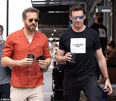 Ryan rodney reynolds was born on october 23, 1976 in vancouver, british columbia, canada, the youngest of four children. Hugh Jackman And Ryan Reynolds Step Out For A Stroll After Having Lunch Together In New York City Latest Celebrity News