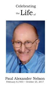 Paul Nelson Obituary October 23, 2017