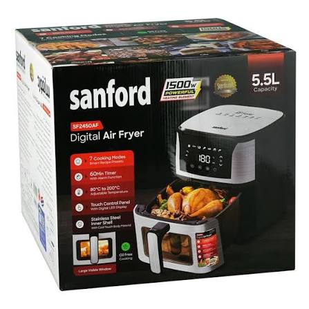 Digital Air Fryer 5.5 Liter