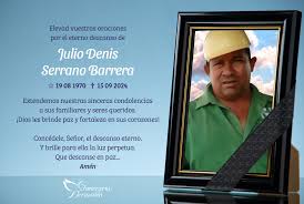 Julio Denis Serrano...