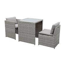 Shop with afterpay on eligible items. Soron Rattan Effect 2 Seater Dining Set Diy At B Q