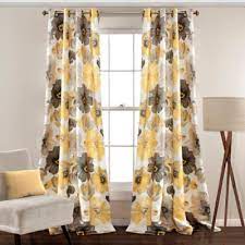 See more ideas about yellow curtains, home decor, home. Leah Grommet Room Darkening Window Curtain Panels Set Of 2 Bed Bath Beyond