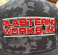 What density is recommended for puff embroidery on a hat?