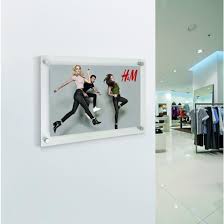 Shop acrylic block picture frames. Acrylic Panel Poster Kit Acrylic Poster Frame Wall Mounted