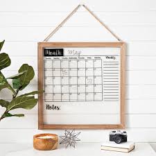 Wood Framed Wall Calendar Dry Erase Board Kirklands Dry Erase Board Calendar Dry Erase Wall Calendar Dry Erase Calendar