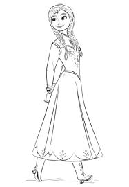 Dibujos Para Colorear Frozen Y Ana