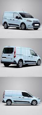2014 Ford Transit Connect Wrap Mockup Ford Transit Mockup Mockup Photoshop