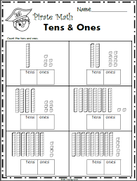 Place value and other 1st grade math worksheets, organized by topic. Pirate Halloween Base 10 Math Worksheet Madebyteachers 1st Grade Math Worksheets First Grade Math Worksheets Common Core Math Worksheets