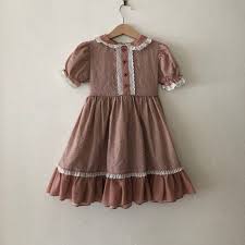 Vintage Girls Prairie Dress Vintage Toddler Dress Vintage Girls Dress Vintage Girls Floral Dre Vintage Kids Clothes Vintage Toddler Dress Girls Floral Dress