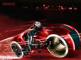 Fun With Photoshop Ducati Tron Lightcycle Tron Bike Tron Legacy Ducati