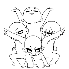 Anime Chibi Base Group Contoh Soal Pelajaran Puisi Dan Pidato Populer Chibi group chibi body base drawing. anime chibi base group contoh soal