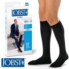 Mens Jobst For Men Thigh High Closed Toe 15 20 Mmhg Compression Socks Stockings Other Bathroom Items Home Garden
