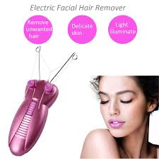 Electric facial hair removal, threading. Electric Electronic Eyebrow Threading Epilator Face Facial Threader Hair Remover Walmart Com Walmart Com