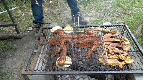 Grilled Iguana