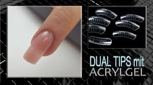 Step by step zu gelnägeln. Dualtips Mit Acrylgel Polygel Anleitung Tutorial Youtube