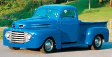 Image result for Alpine Blue 1948 Ford Truck