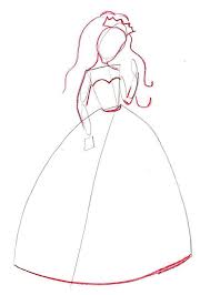 How To Draw A Princess Art Tutorials Drawings Princess Sketches