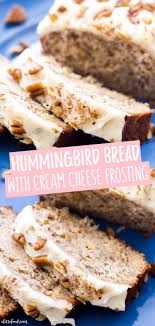 In a large bowl, whisk together flour, sugar, cinnamon, baking powder, and salt. Hummingbird Bread With Cream Cheese Frosting A Latte Food