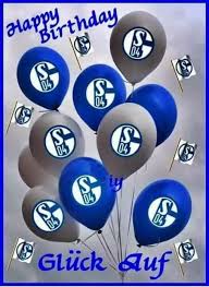 Pin Von Tanja Baumler Auf Acryl Malen Schalke Fussball Geburtstag Alles Gute Geburtstag