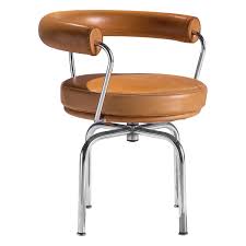 le corbusier perriand and jeanneret lc7 swivel chair for cassina le corbusier corbusier furniture le corbusier furniture
