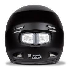 Inview Wireless Helmet Brake And Turn Signal System With Clear Lens Third Eye Design