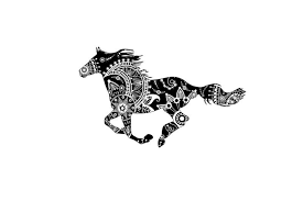 Download Free Mandala Horse Svg Dxf Eps Png Ai Crafter File Horse Svg Mandala Horse Horse Graphic