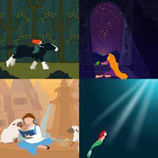 Brave Tangled Beauty The Beast The Little Mermaid The Little Mermaid Beauty And The Beast Movies