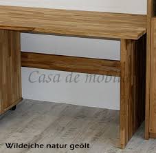 Man spricht in der designerwelt von richtigen farben und von nuancen des momentes. Massivholz Schreibtisch 125cm Neu Buche Eiche Geolt Buro Pc Tisch Holz Kinder Ebay