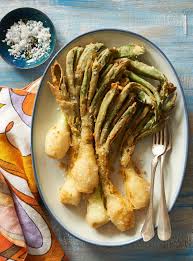 This Dish Is Inspired By Something Similar Served At Chez Panisse In Berkeley It Works As A Side Of Course But Al Spring Onion Recipes Recipes Spring Recipes