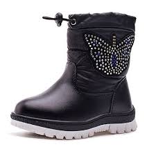 Des petites bottes fourrées, confortables pour l'hiver. Kvbabay Bottes De Neige Enfant Apres Ski Hiver Chaudes Impermeable Bottines Fourrees Coton Bottes Bebe Fille Taille Bottines Fourrees Bottes De Neige Bottines